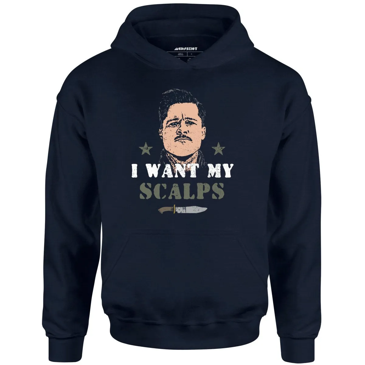 Aldo Raine - I Want My Scalps - Unisex Hoodie