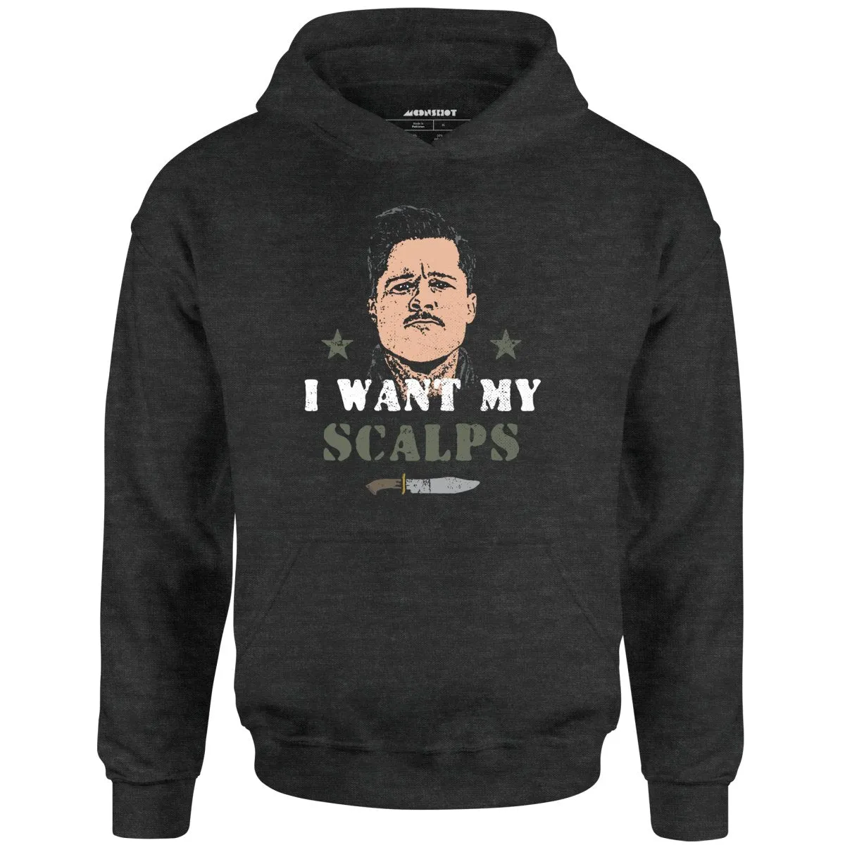 Aldo Raine - I Want My Scalps - Unisex Hoodie