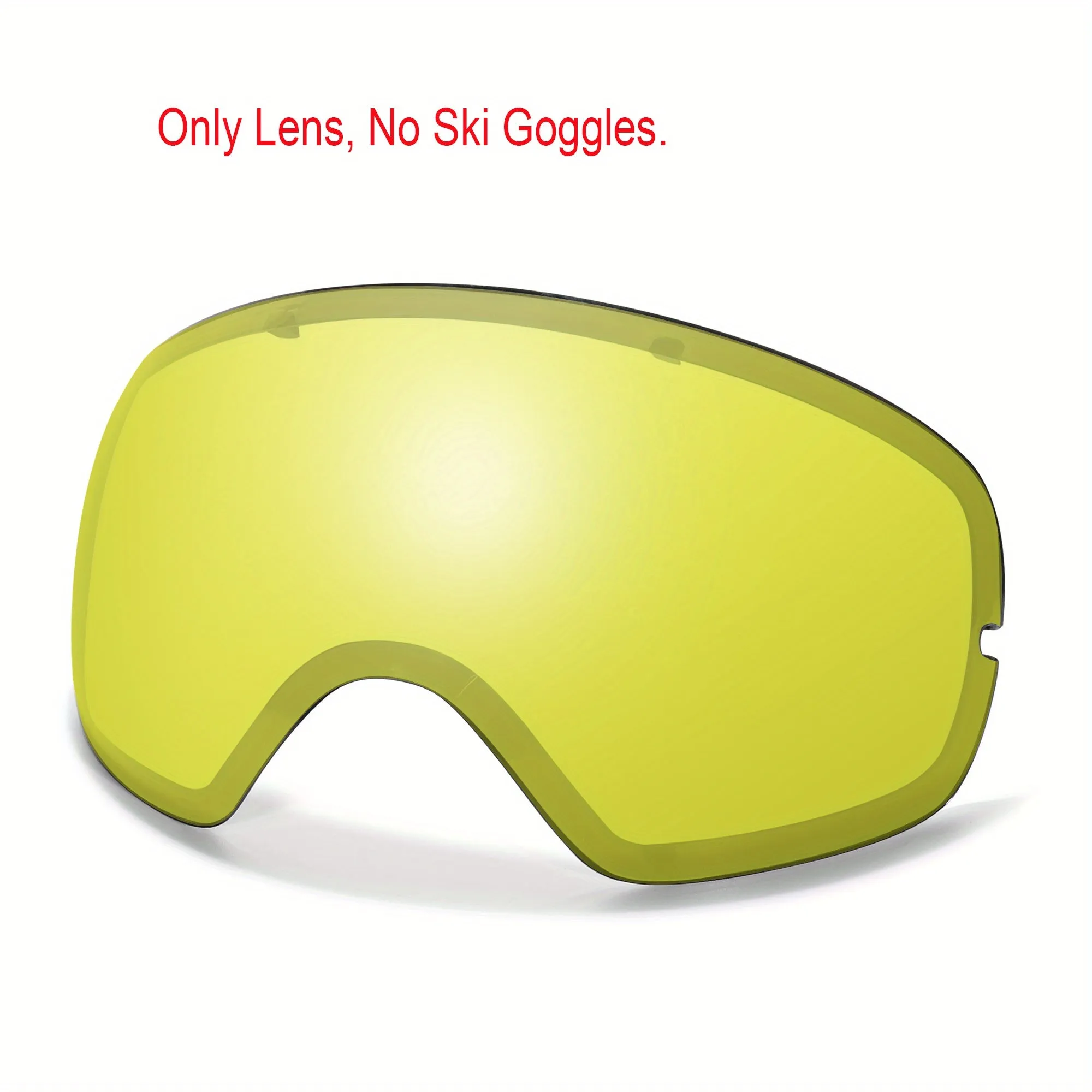 Anti-Fog Ski Goggles with Interchangeable Lens - TPU Frame, Includes Black Lens & Optical Frame & Carry Bag for Snowboarding, Skating, and Winter Sports, for Winter