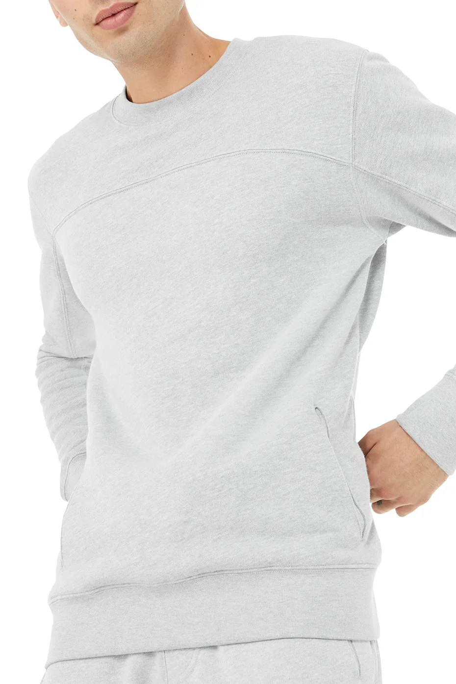 Base Sweatshirt - Athletic Heather Grey