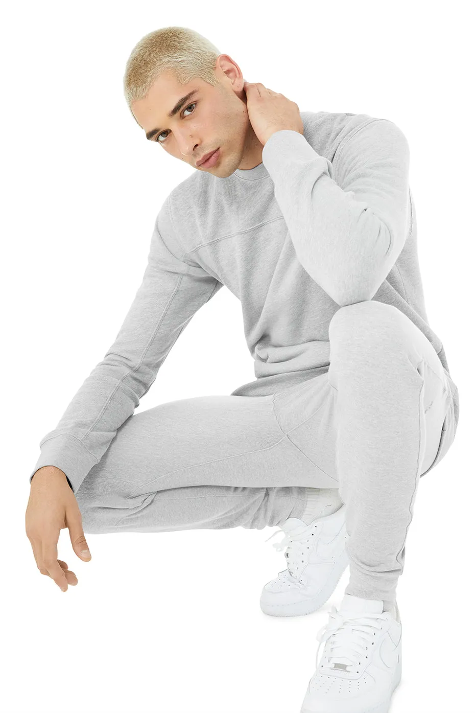 Base Sweatshirt - Athletic Heather Grey