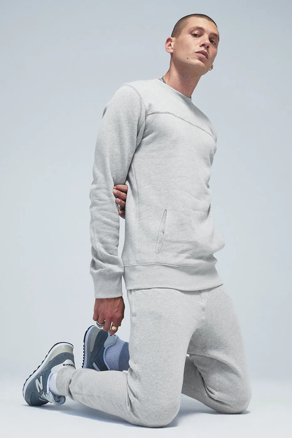 Base Sweatshirt - Athletic Heather Grey