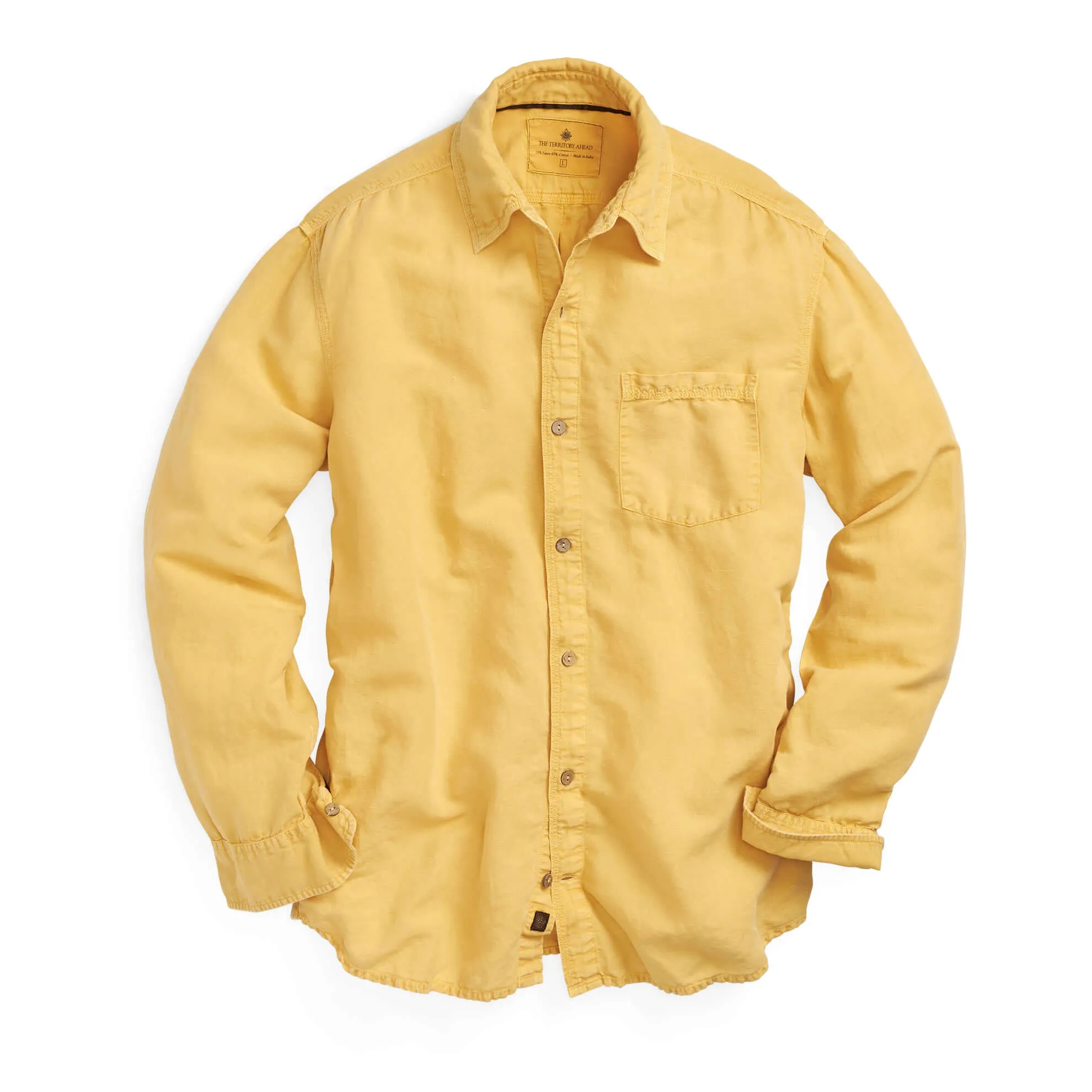 Beachwashed Linen-Cotton Shirts