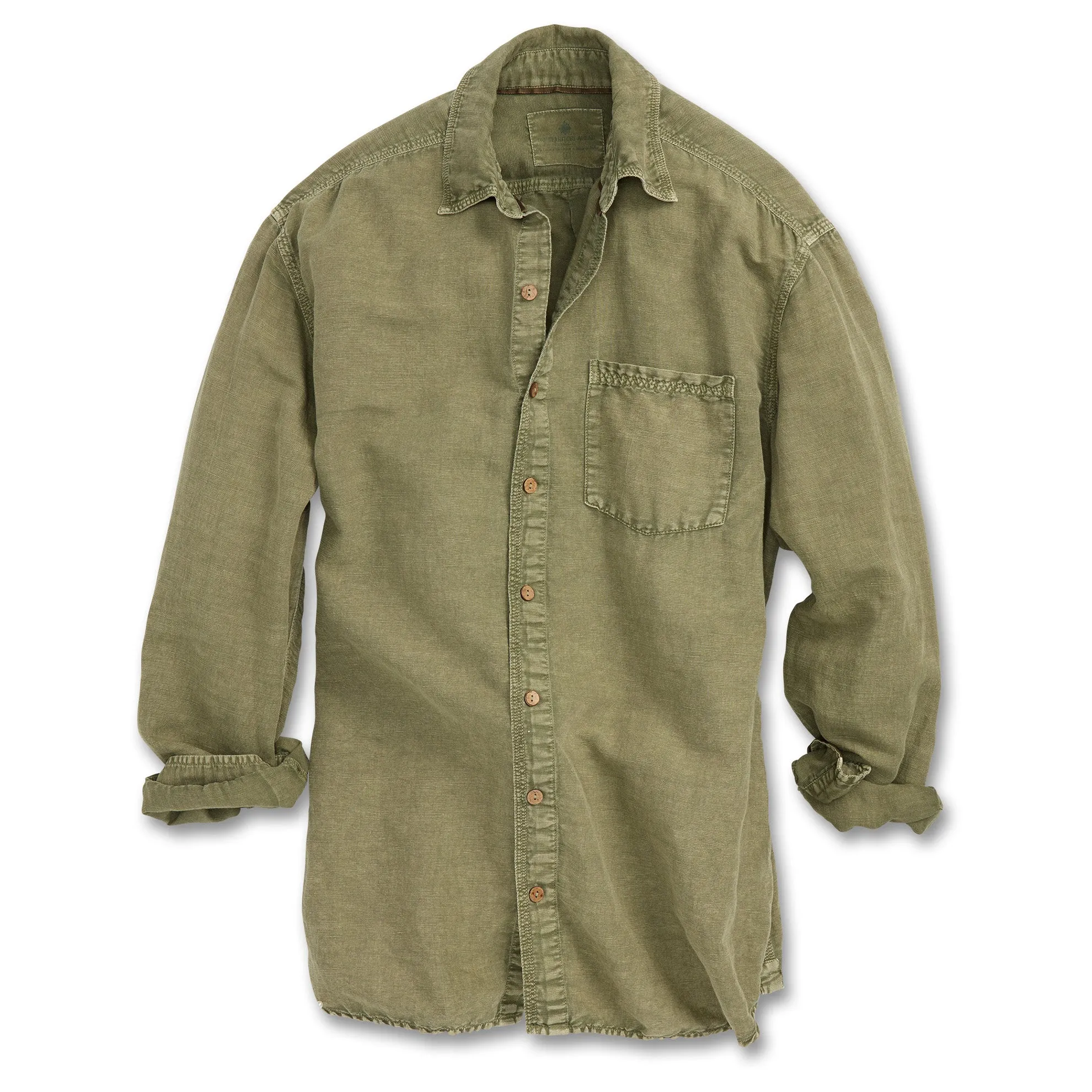 Beachwashed Linen-Cotton Shirts