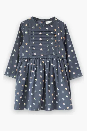 Beet World Lulu Girls Dress - Dark Navy Floral