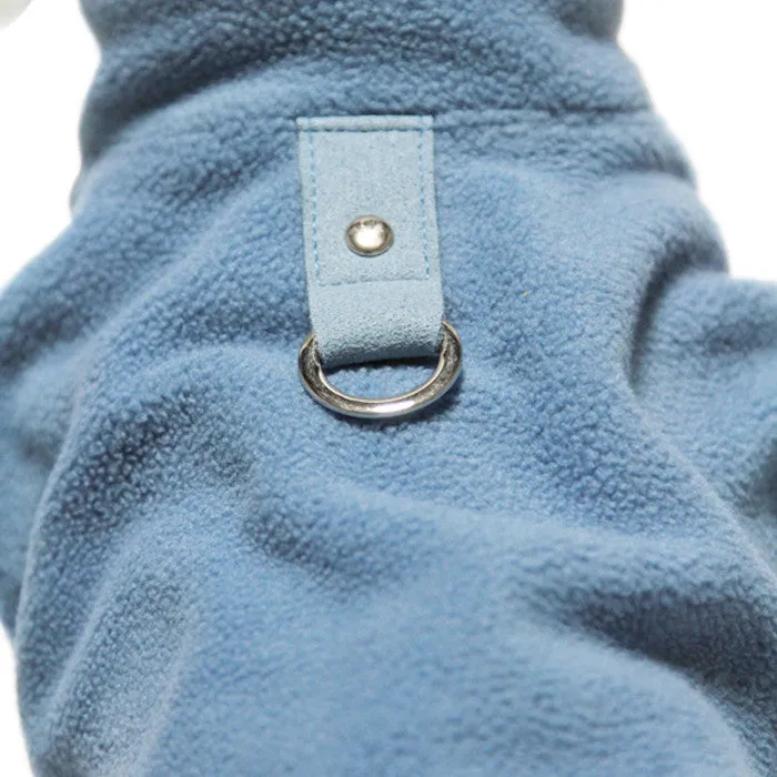 Blue Fleece Vest