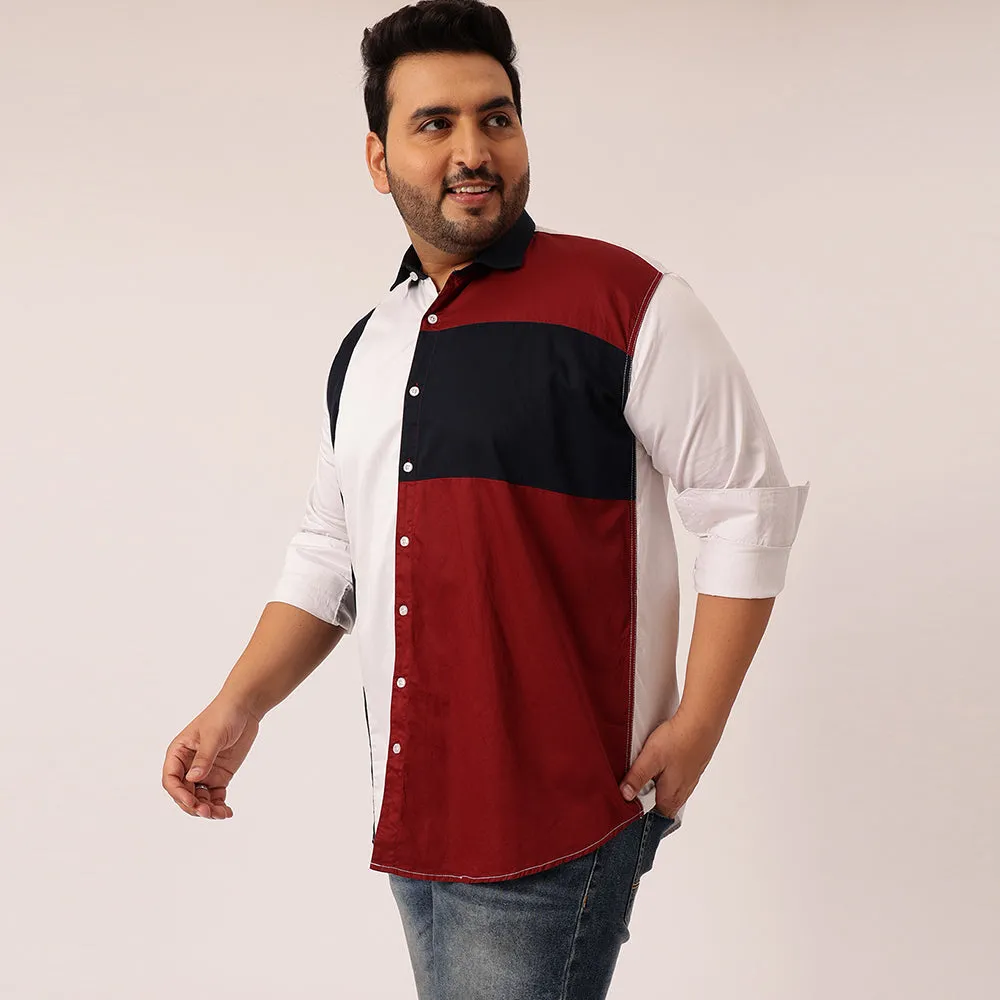 Classic Triple Color Block Shirt