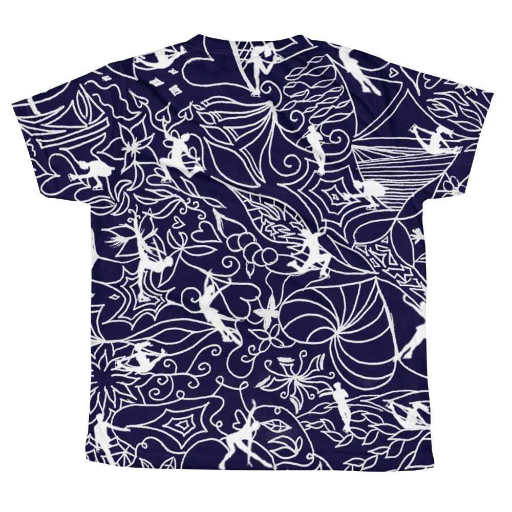 ColorFlow Classic Tee Navy (Youth)