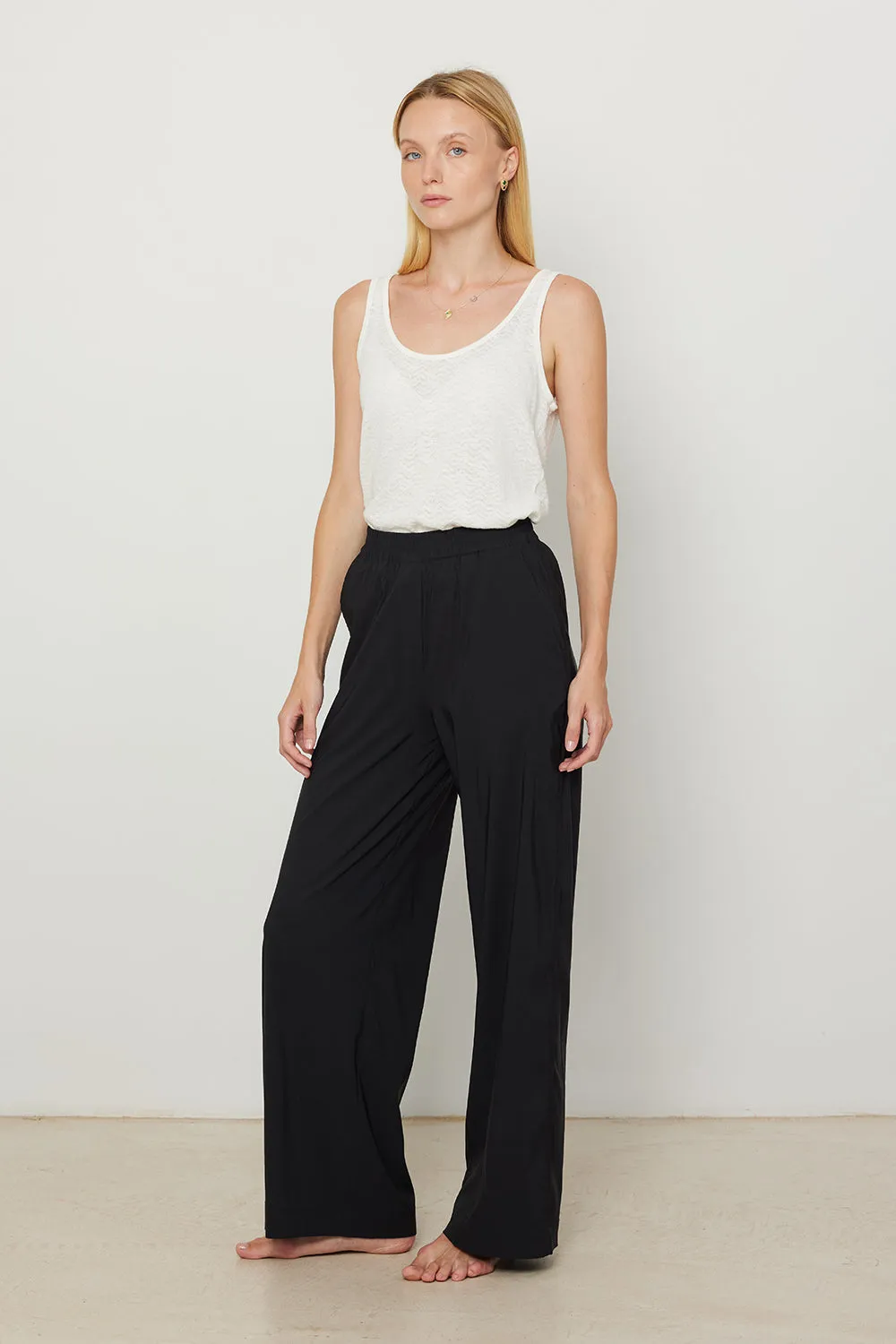 Danny Wide Pants Black