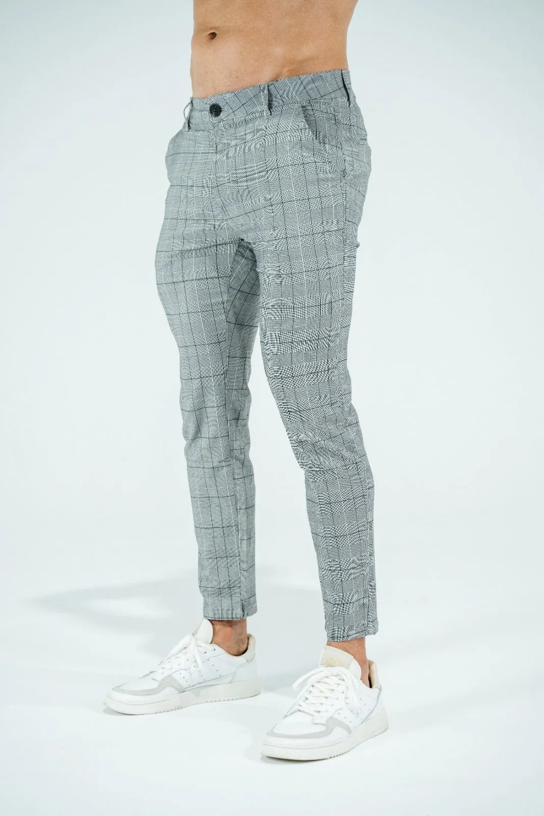 Elegant stretch mens pants