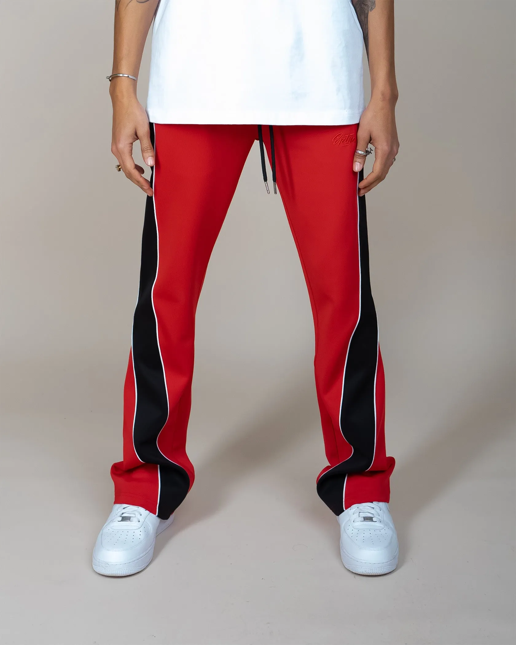 EPTM TWISTED TRACK PANTS-RED