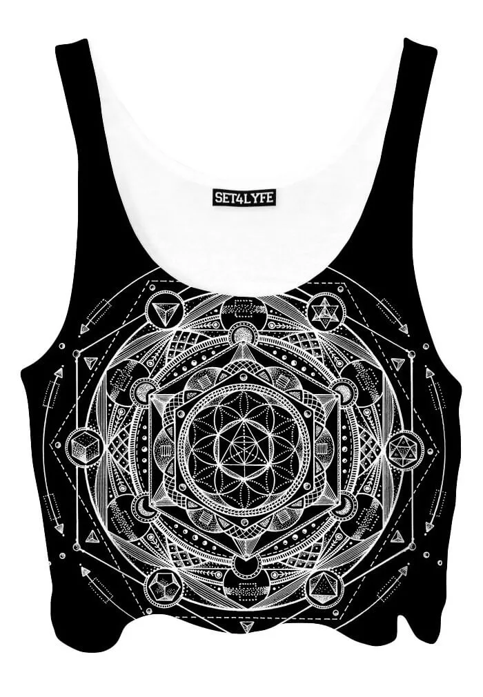 Esoteric Dark Crop Top