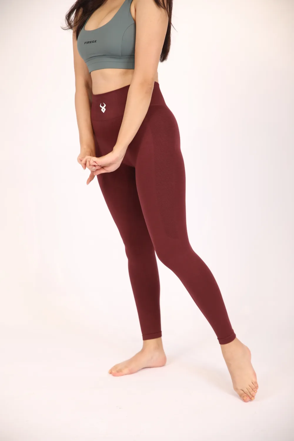 Fireox Yoga Pants, Maroon