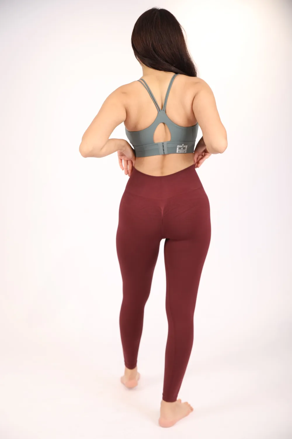 Fireox Yoga Pants, Maroon