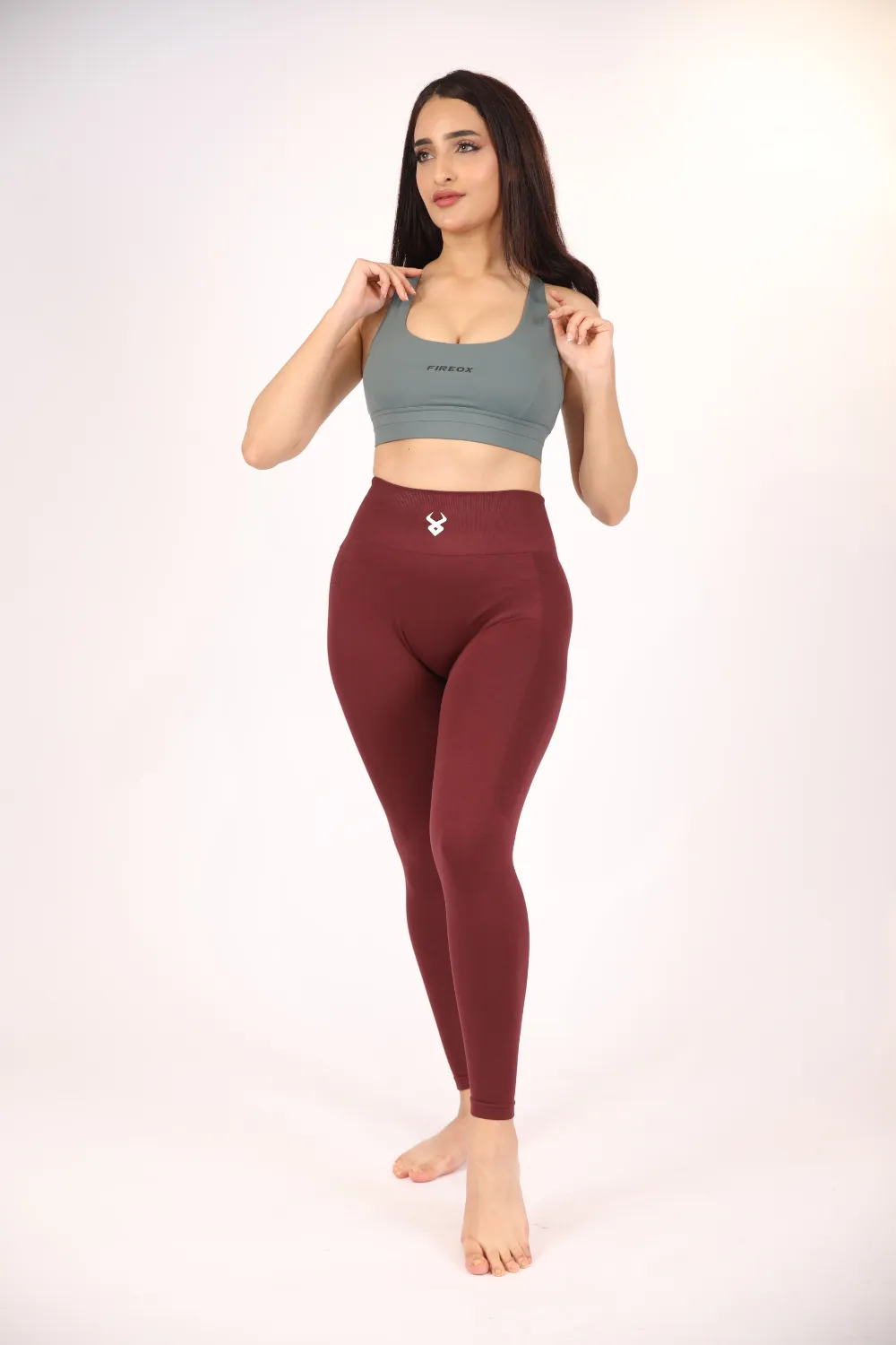 Fireox Yoga Pants, Maroon