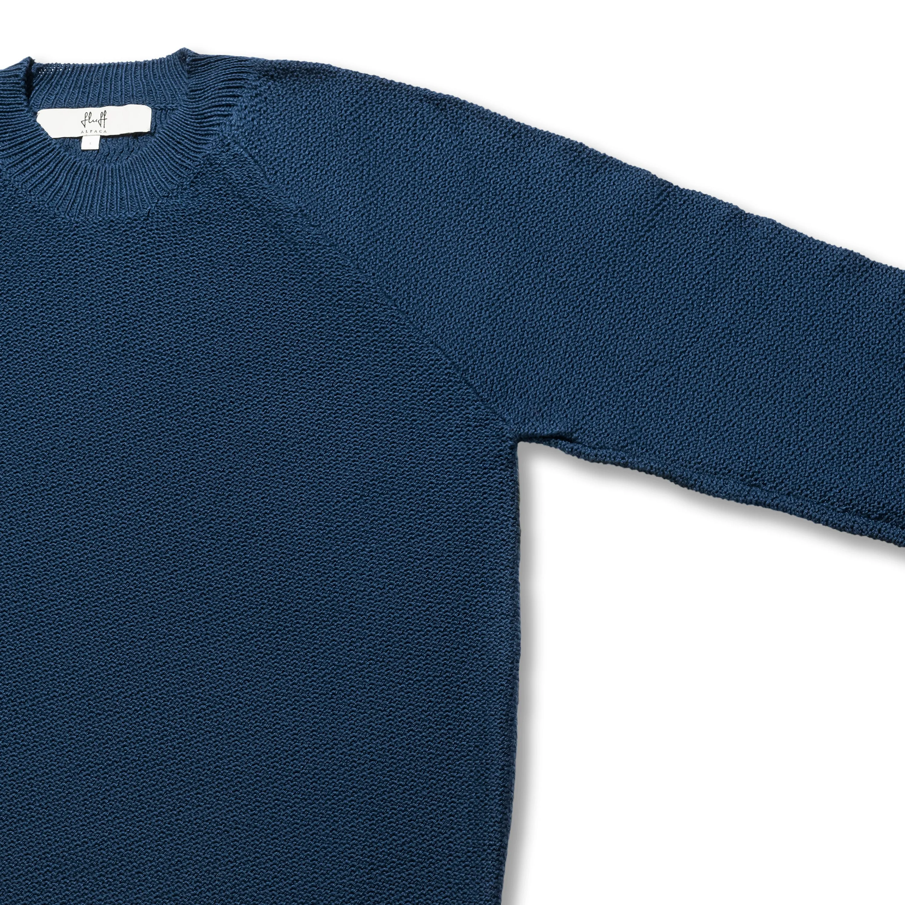 Fluff Greylock Pima Cotton Crewneck Sweater