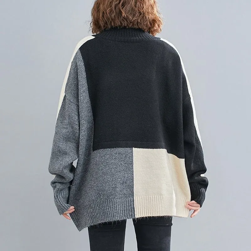 Haily Knitted Turtleneck Sweater