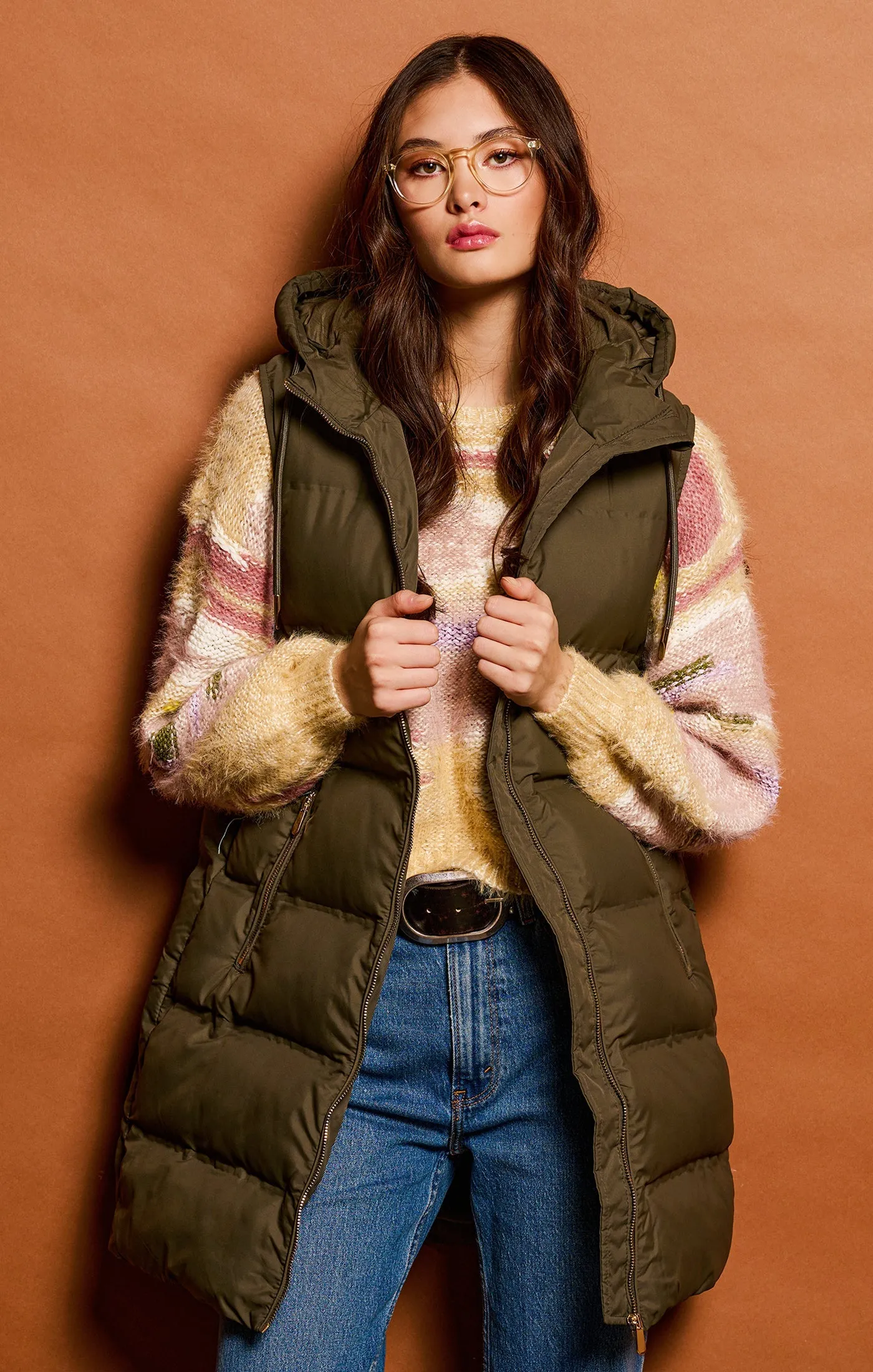 Hooded Puffer Vest