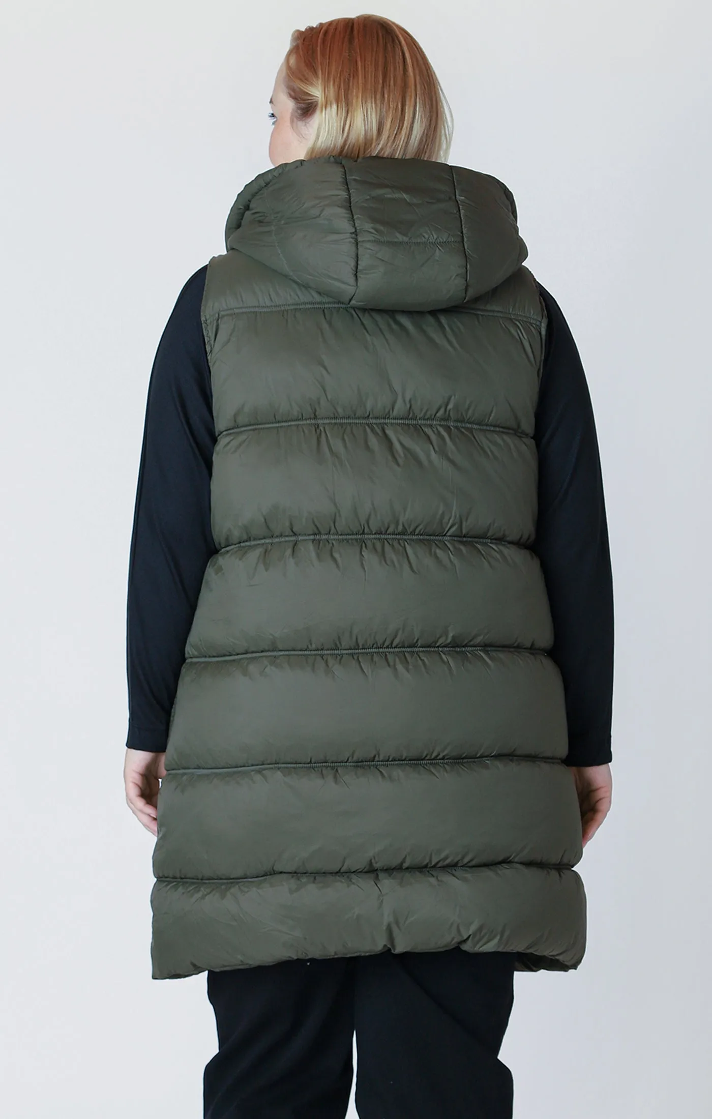 Hooded Puffer Vest