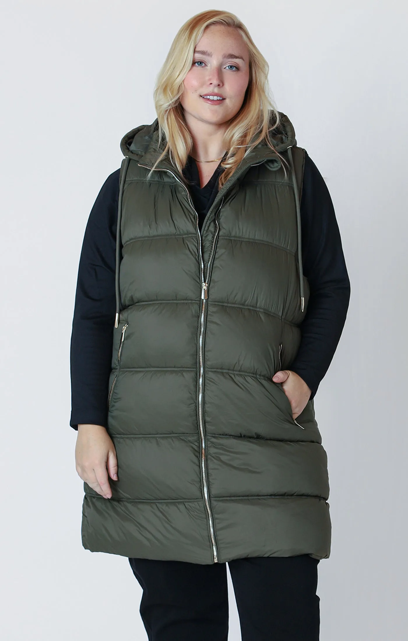 Hooded Puffer Vest