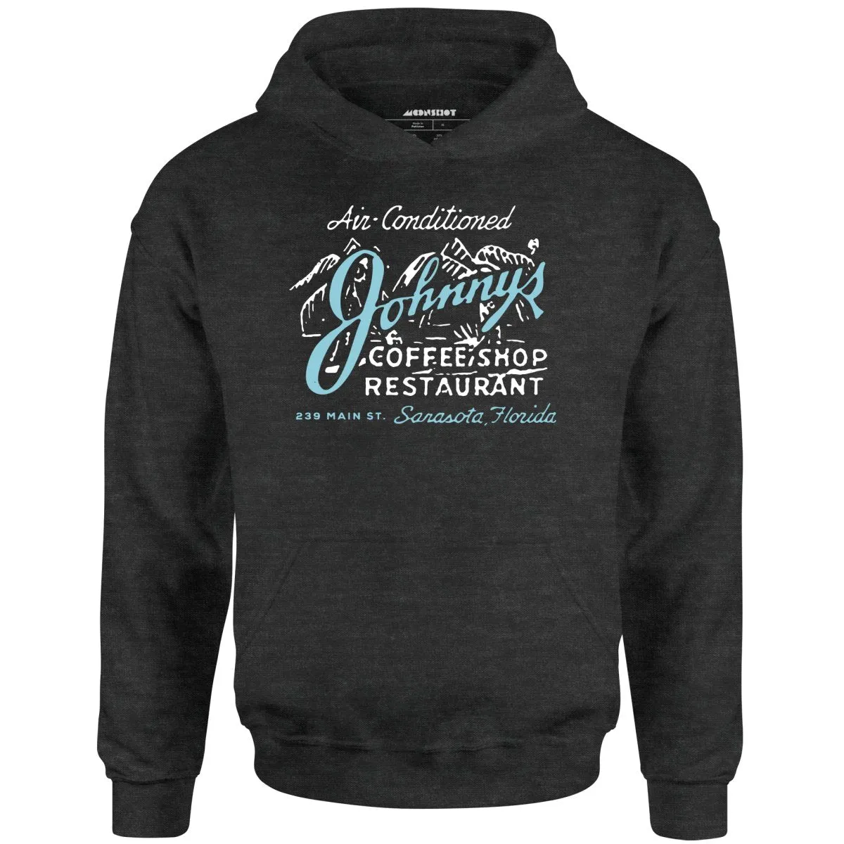 Johnny's - Sarasota, FL - Vintage Restaurant - Unisex Hoodie