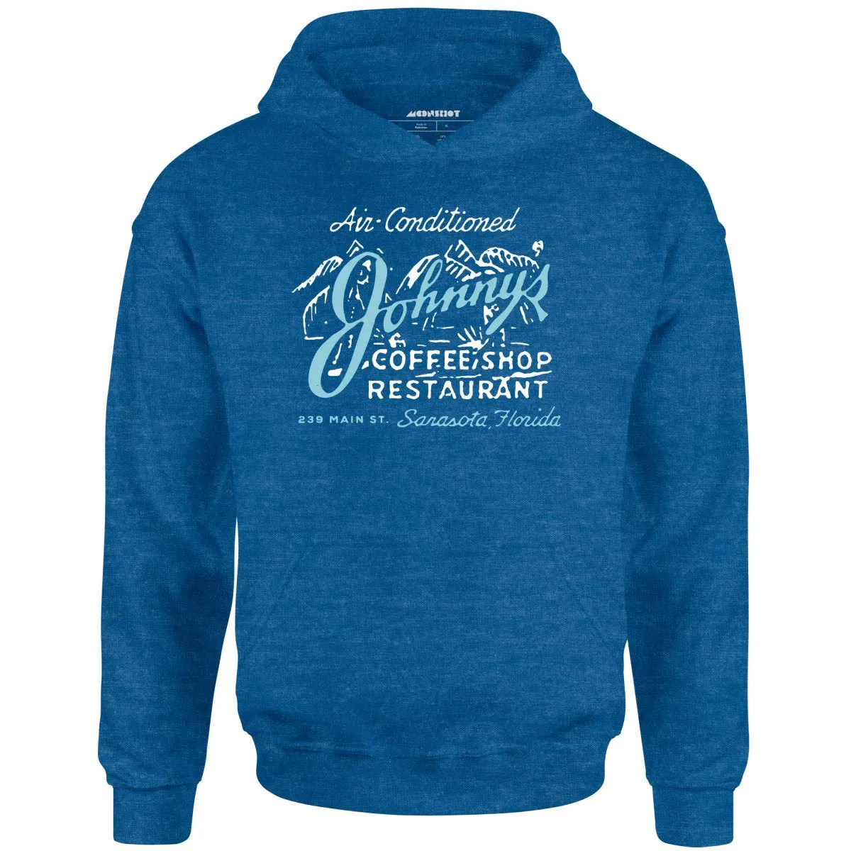 Johnny's - Sarasota, FL - Vintage Restaurant - Unisex Hoodie