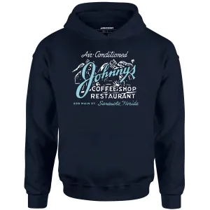 Johnny's - Sarasota, FL - Vintage Restaurant - Unisex Hoodie