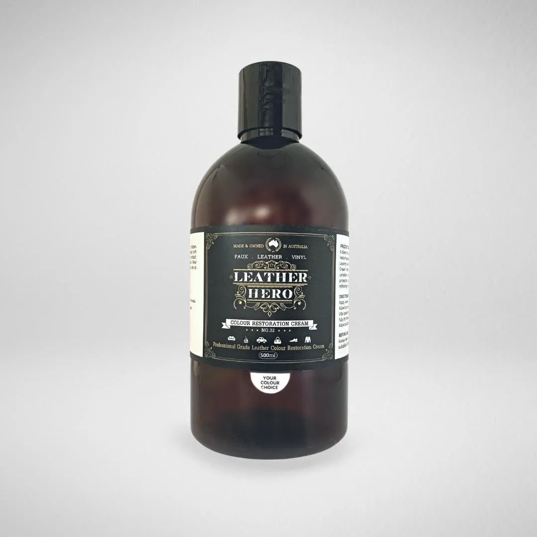 Leather Colour Cream - Aniline Bark