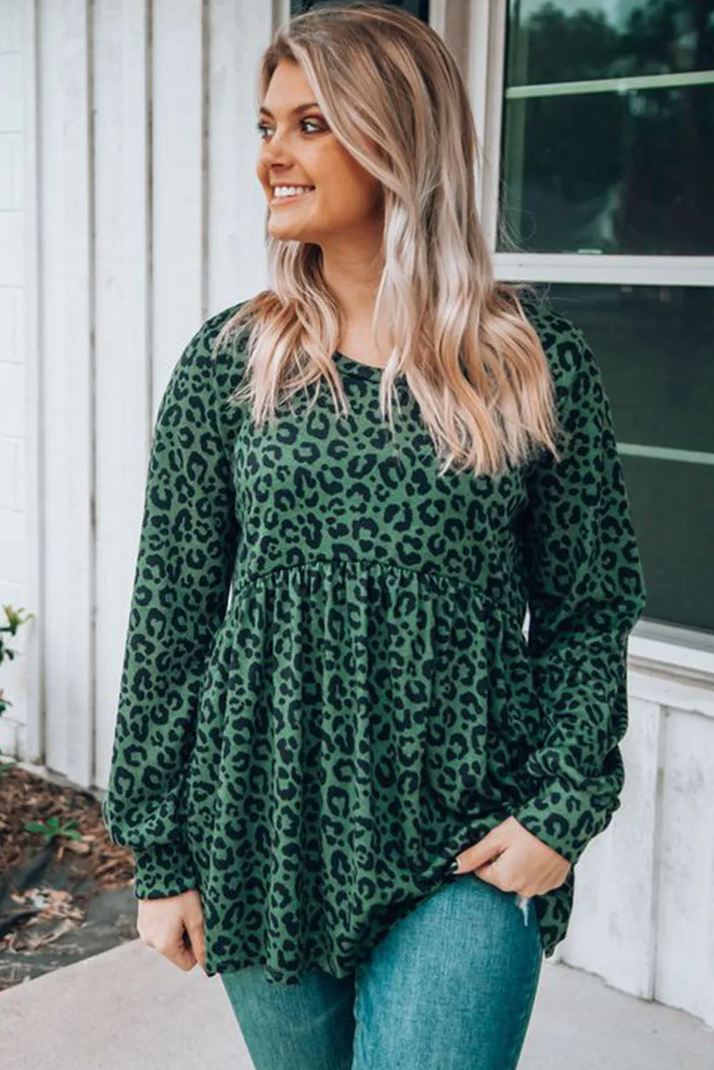 Long Sleeve Flowy Top