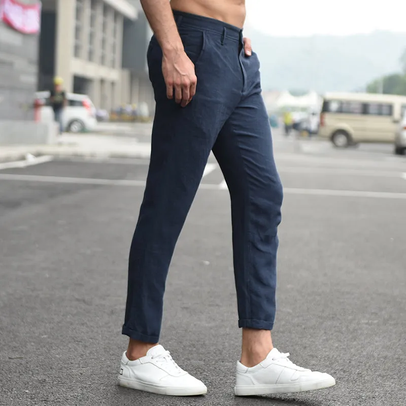 Men's Breathable Linen Pants