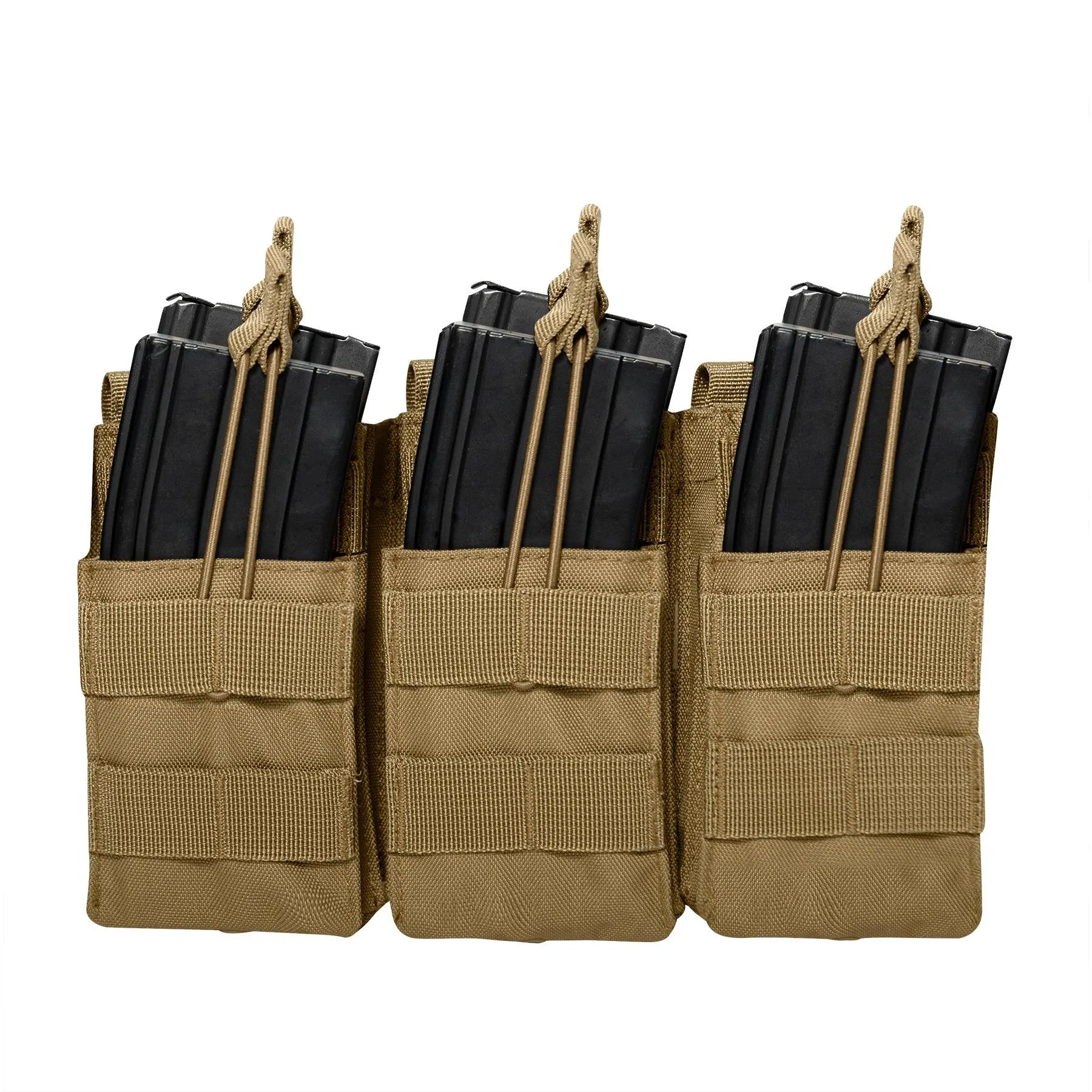 MOLLE Open Top Six Rifle Mag Pouch