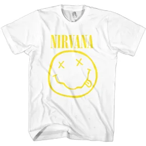 Nirvana Kids T-Shirt - Smiley Face - White