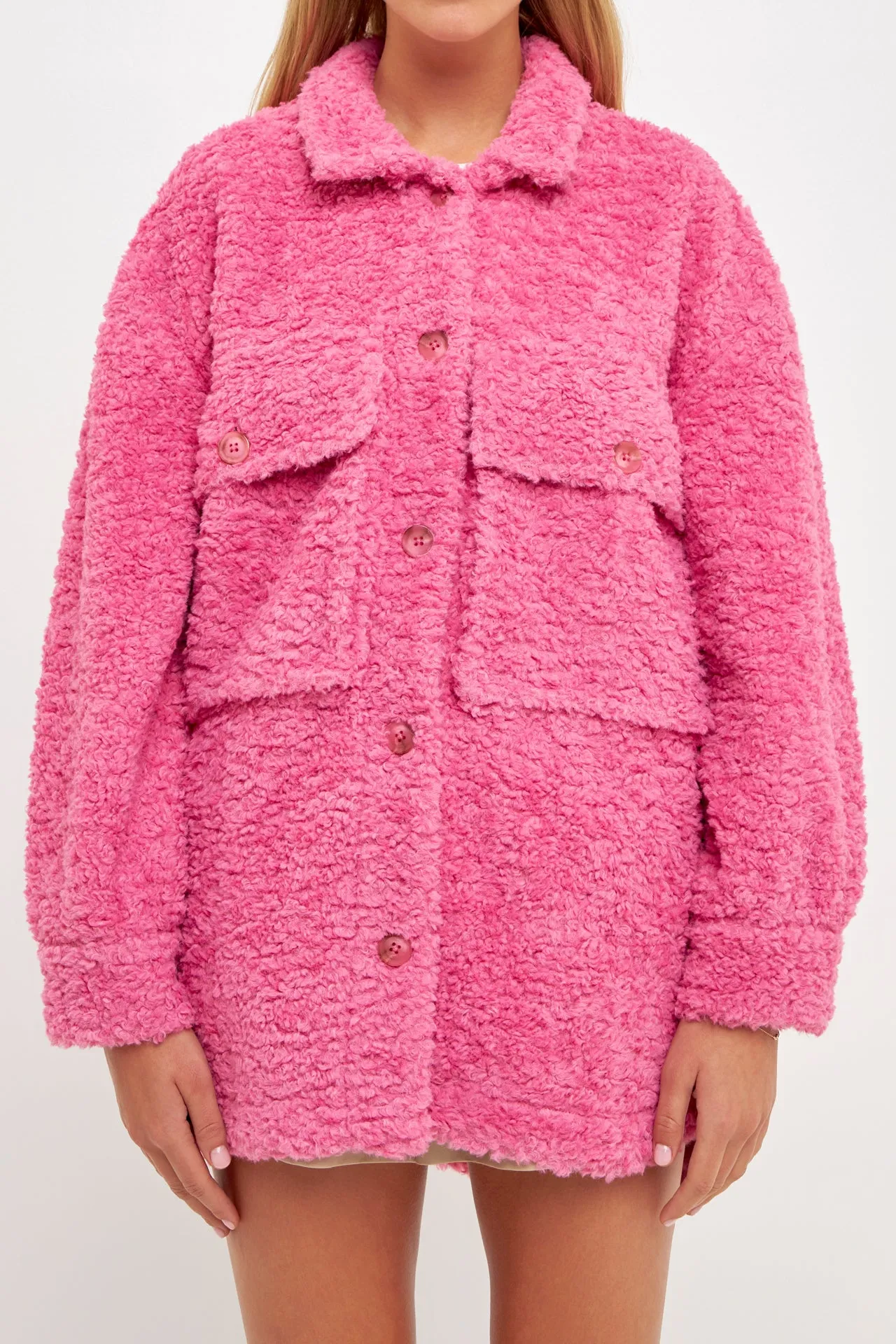 Oversized Sherpa Jacket