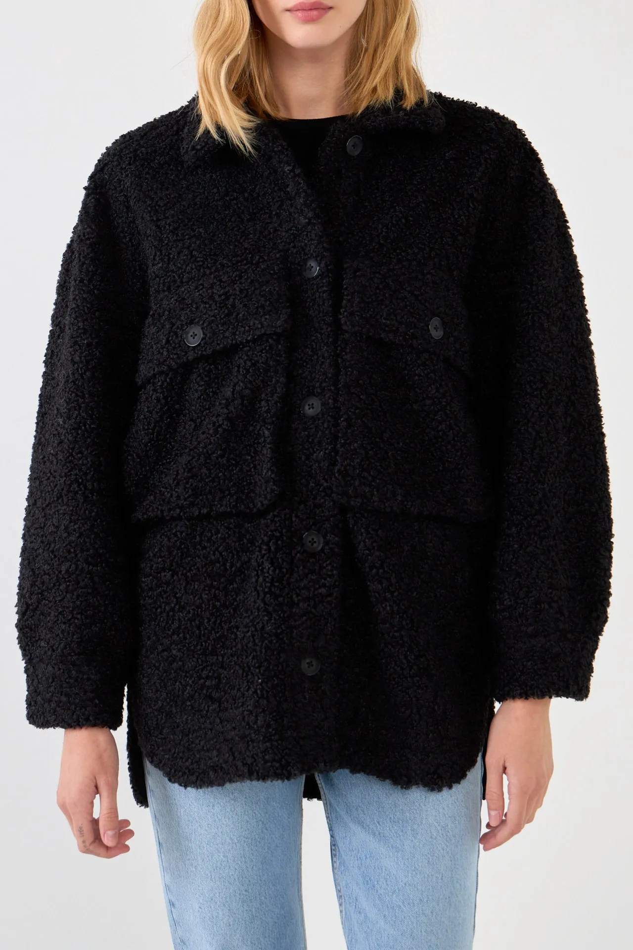 Oversized Sherpa Jacket