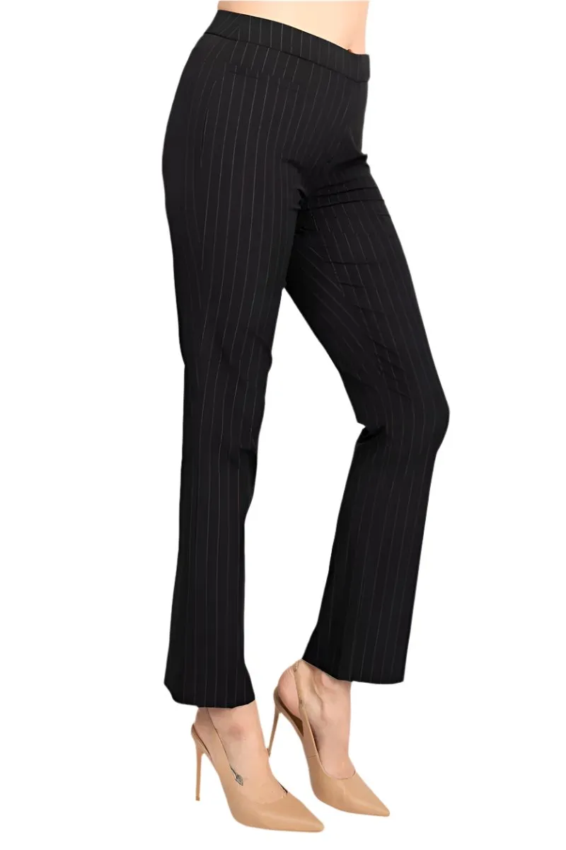 Peace of Cloth nylon pinstripe dress pant