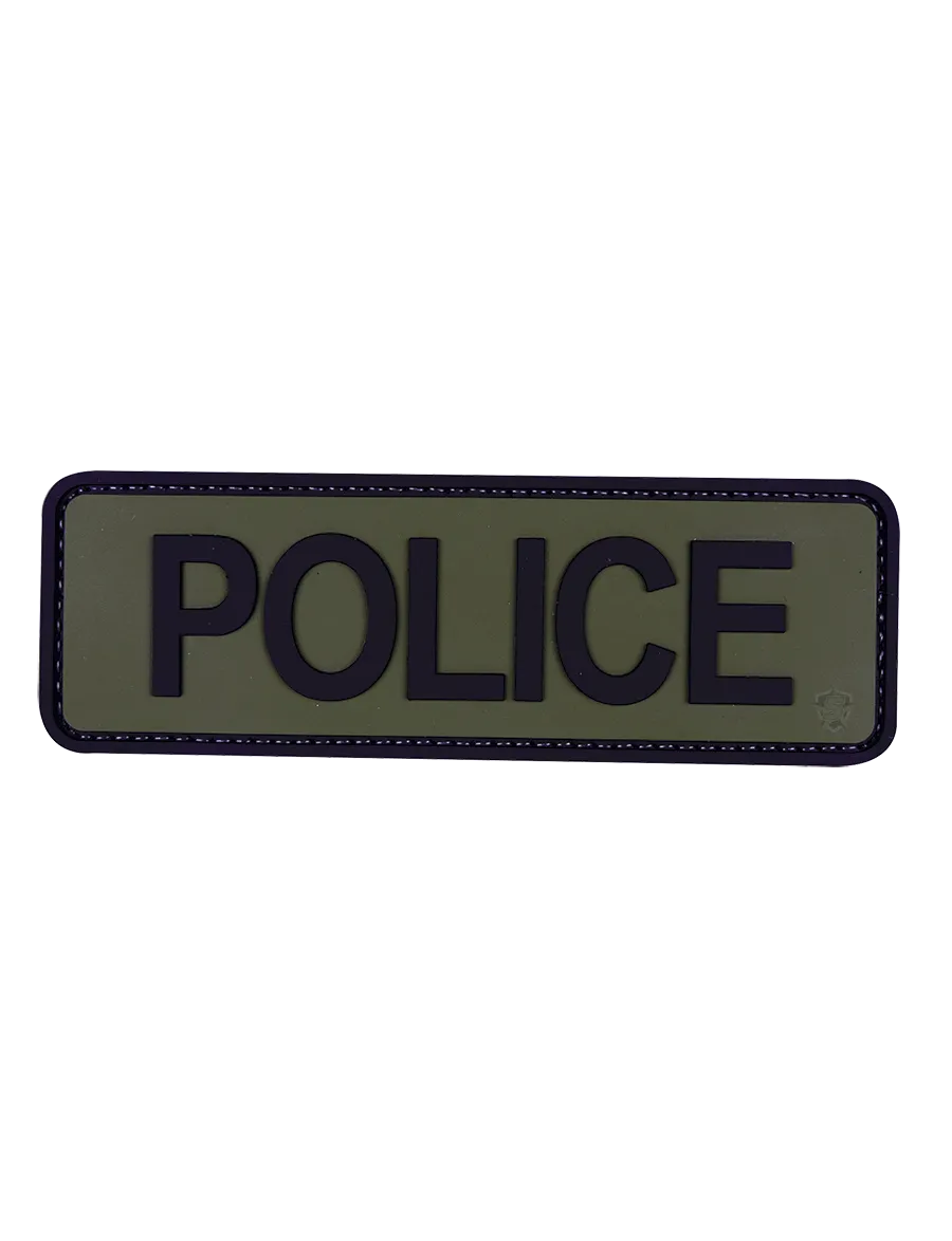 POLICE 6"X2" PATCH