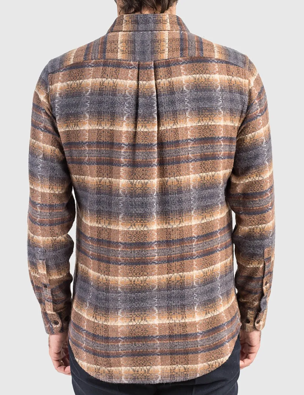 Portuguese Flannel Iberia Flannel Shirt - Brown