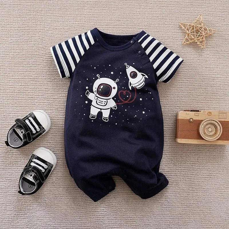 Premium Cotton 6 Astronaut Design Jumpsuits