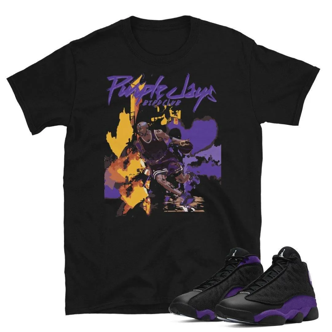 Retro 13 Court Purple Jays Shirt