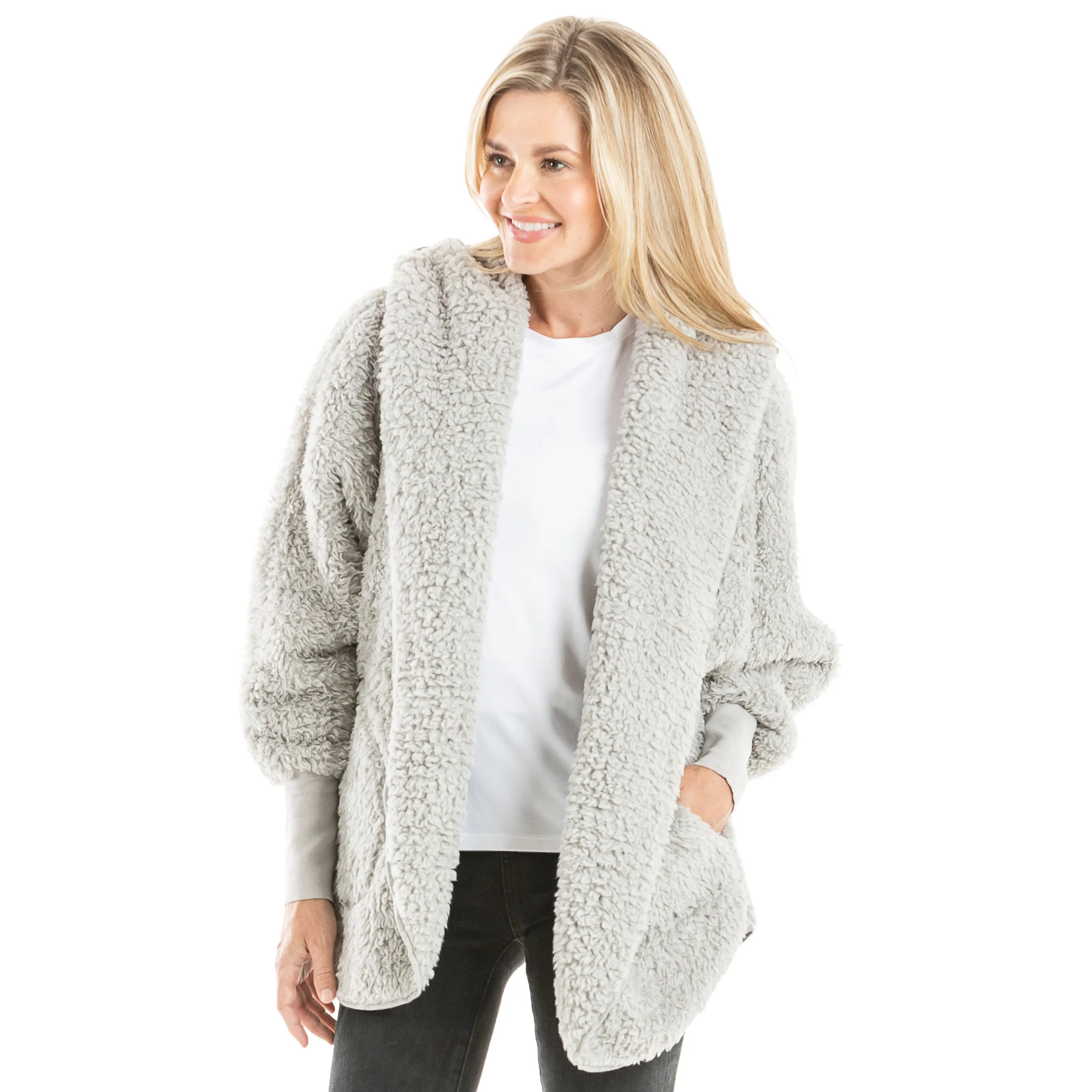 Sherpa Wholesale Body Wrap/Cardigan for Women Hoodie (7 colors)