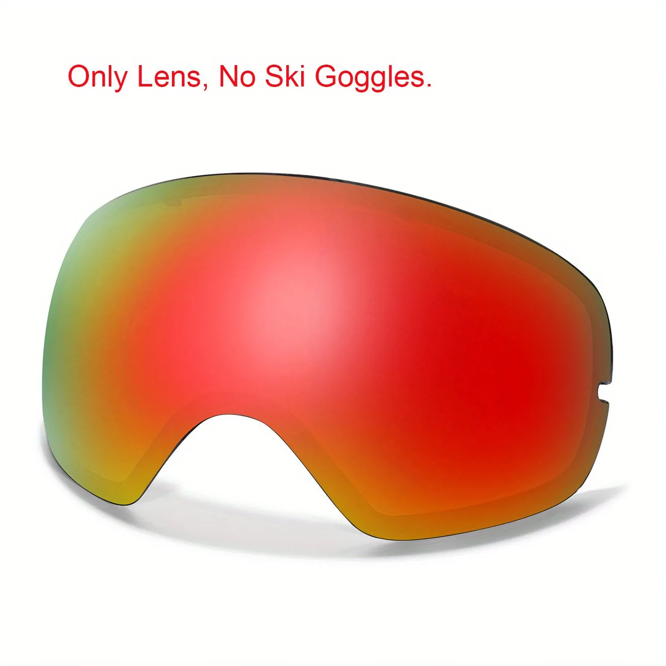 Ski Goggles with Interchangeable Lens - Protection, Anti-Fog, Perfect for Snowboarding & Winter Sports - Includes Bonus Glasses Bag & Myopia Frame