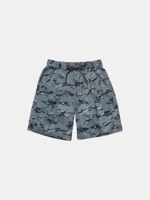 SNOW PEAK PRINTED BREATHABLE QUICK DRY SHORTS