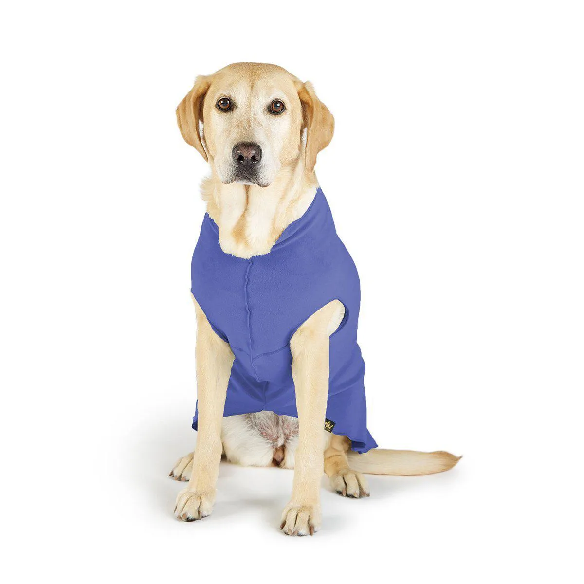 Stretch Fleece Dog Coat Cornflower Blue