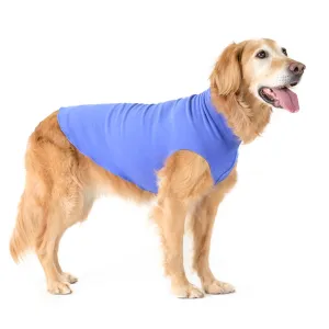 Stretch Fleece Dog Coat Cornflower Blue