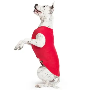 Stretch Fleece Dog Coat Red