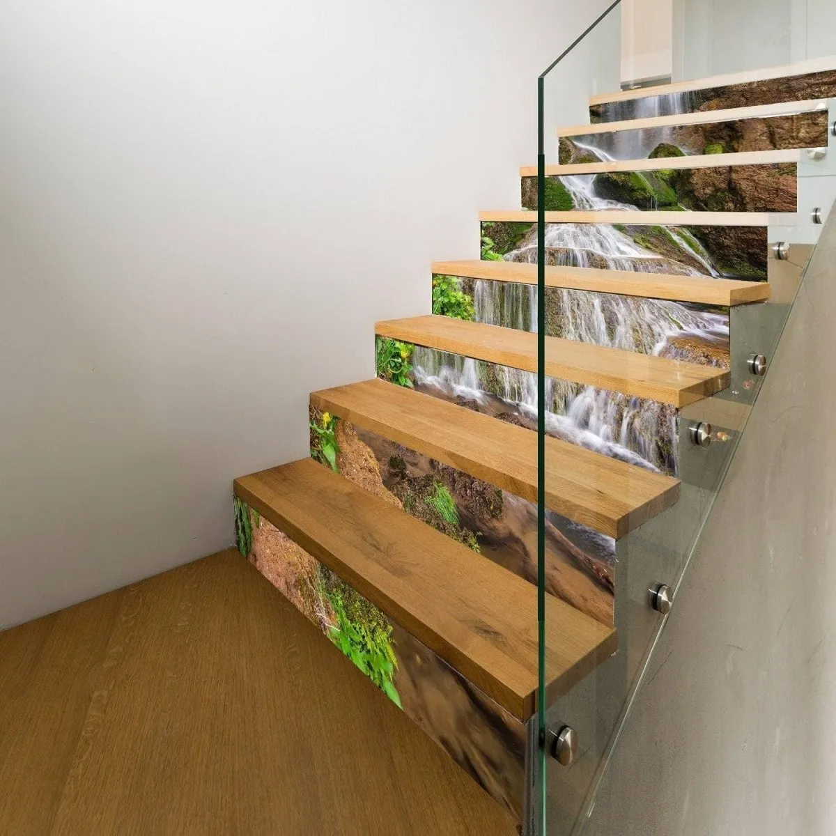 Stylish Staircase Wall Decals: & Artistic Stairway Stickers Home Décor