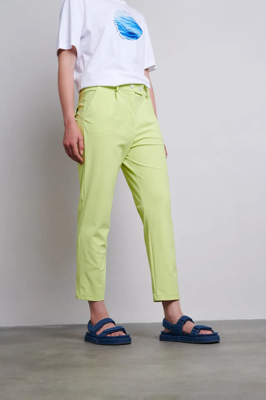 Teri Pants Technical Jersey | Lime