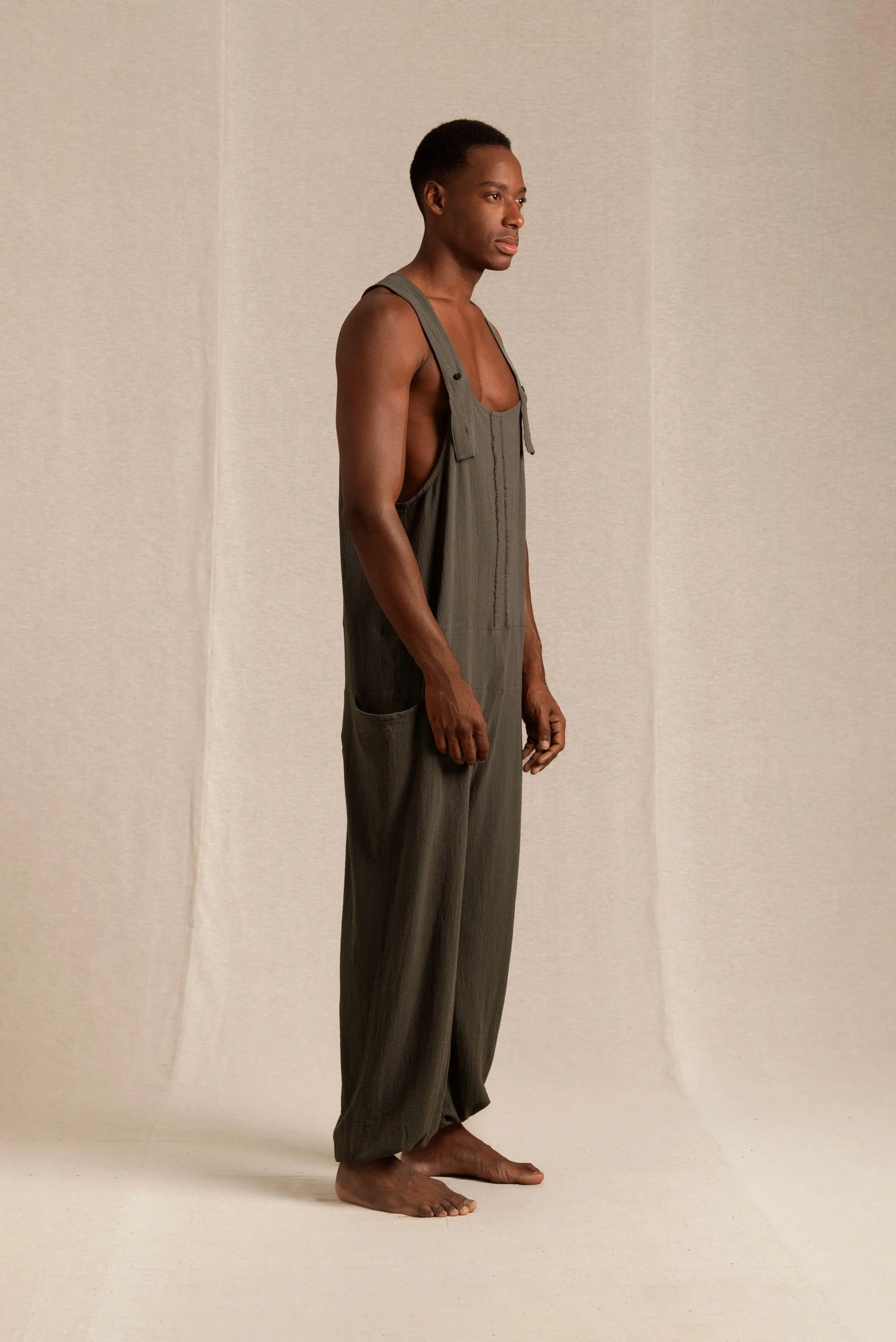 TZAB JUMPSUIT - SLATE BLACK