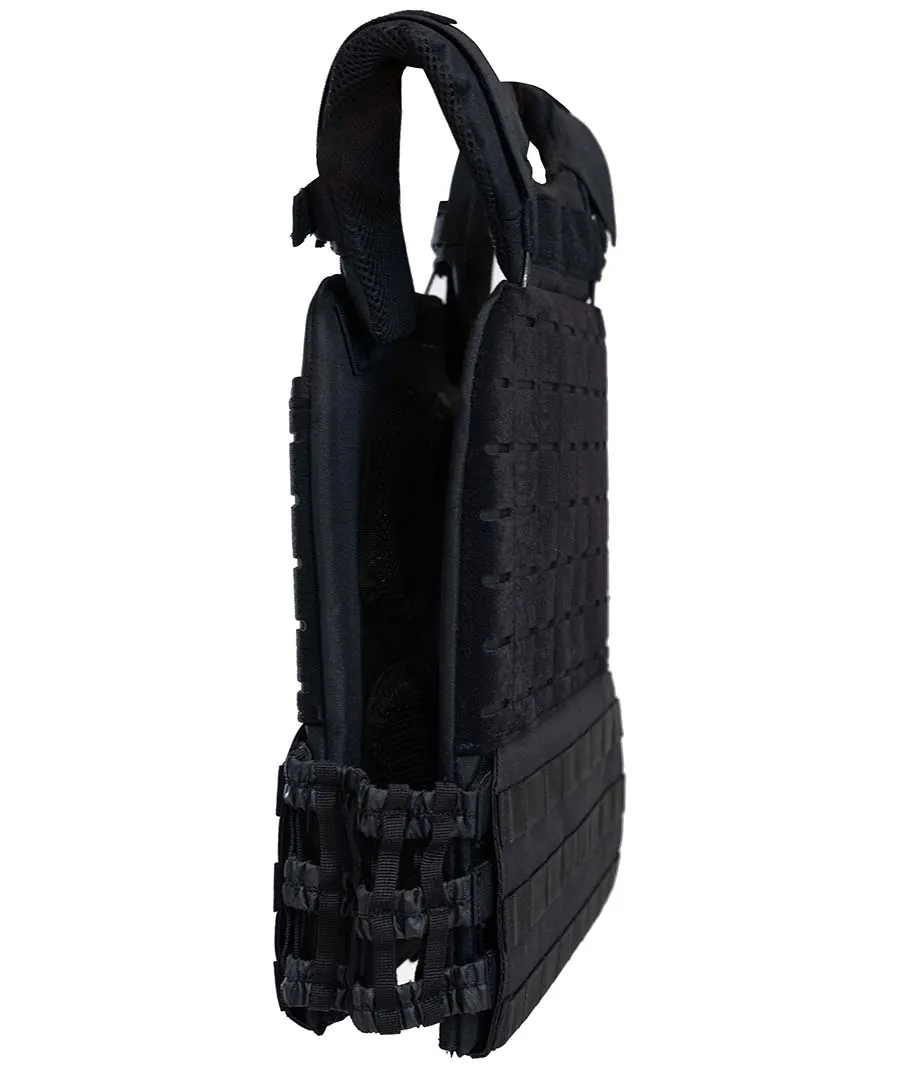 VERVE Tactical Vest Plate Carrier - Black