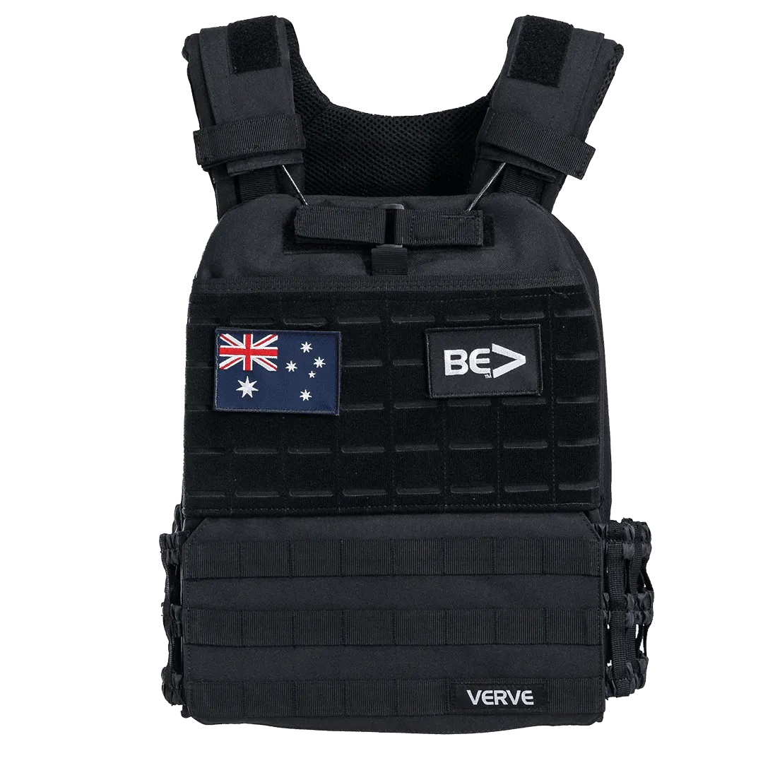 VERVE Tactical Vest Plate Carrier - Black